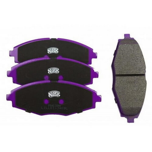 КОЛОДКИ ТОРМОЗНЫЕ ДИСКОВЫЕ NIBK PN0390