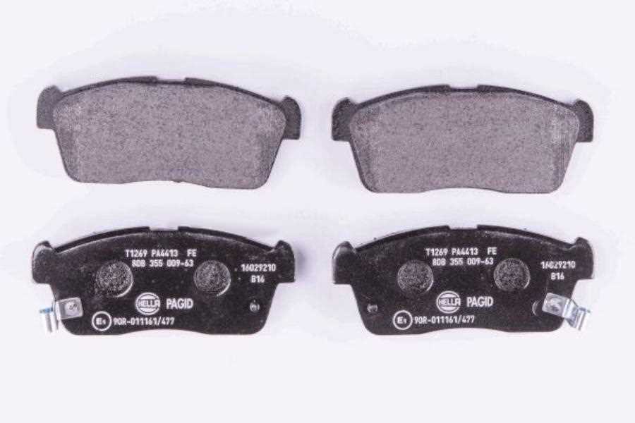 КОЛОДКИ ТОРМОЗНЫЕ ДИСКОВЫЕ Hella 8DB355009631