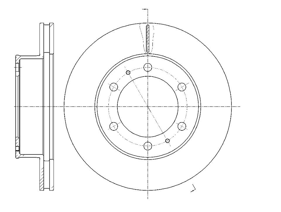 ДИСК ТОРМОЗНОЙ G-BRAKE GR20410