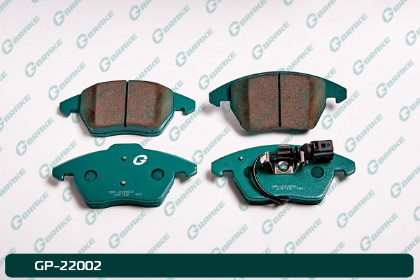 КОЛОДКИ ТОРМОЗНЫЕ ДИСКОВЫЕ G-BRAKE GP22002