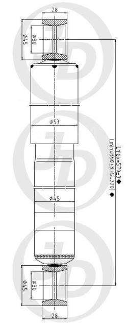 АМОРТИЗАТОР ПОДВЕСКИ JD JAA0401