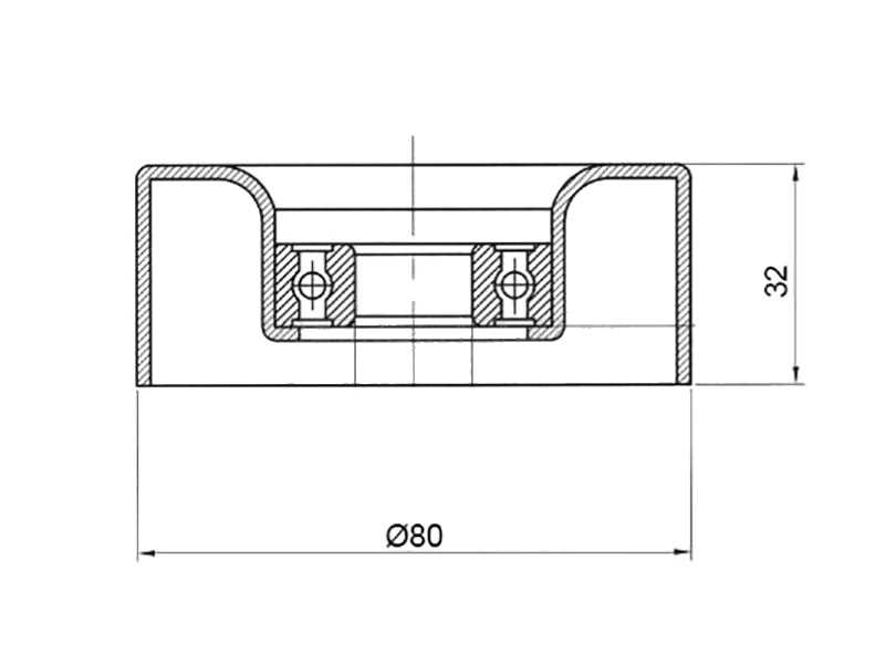 РОЛИК НАТЯЖНОЙ ПРИВОДНОГО РЕМНЯ SAT ST23769AA003