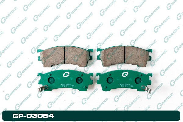 КОЛОДКИ ТОРМОЗНЫЕ ДИСКОВЫЕ G-BRAKE GP03084