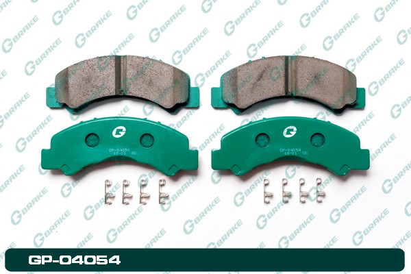 КОЛОДКИ ТОРМОЗНЫЕ ДИСКОВЫЕ G-BRAKE GP04054