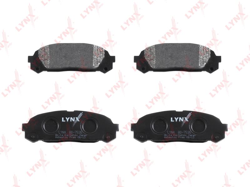 КОЛОДКИ ТОРМОЗНЫЕ ДИСКОВЫЕ LYNXauto BD7535