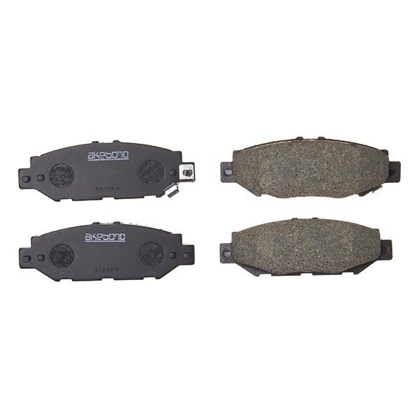 КОЛОДКИ ТОРМОЗНЫЕ ДИСКОВЫЕ AKEBONO AN398WK