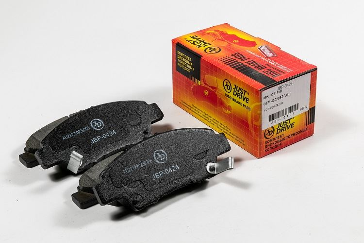 КОЛОДКИ ТОРМОЗНЫЕ ДИСКОВЫЕ JD JBP0424