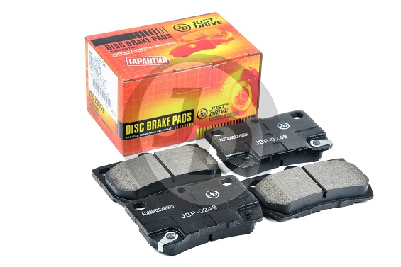 КОЛОДКИ ТОРМОЗНЫЕ ДИСКОВЫЕ JD JBP0248