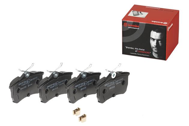КОЛОДКИ ТОРМОЗНЫЕ ДИСКОВЫЕ BREMBO P28030