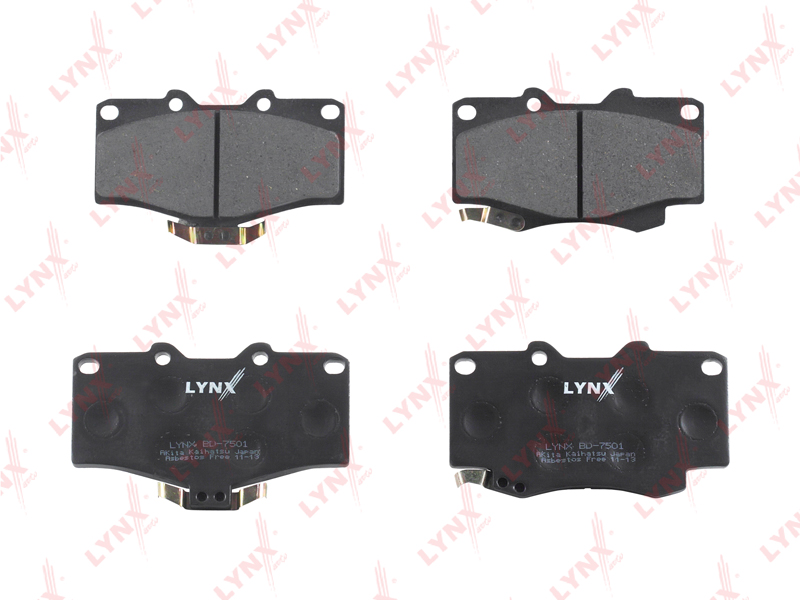 КОЛОДКИ ТОРМОЗНЫЕ ДИСКОВЫЕ LYNXauto BD7501