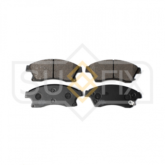 КОЛОДКИ ТОРМОЗНЫЕ ДИСКОВЫЕ SUFIX SX1080
