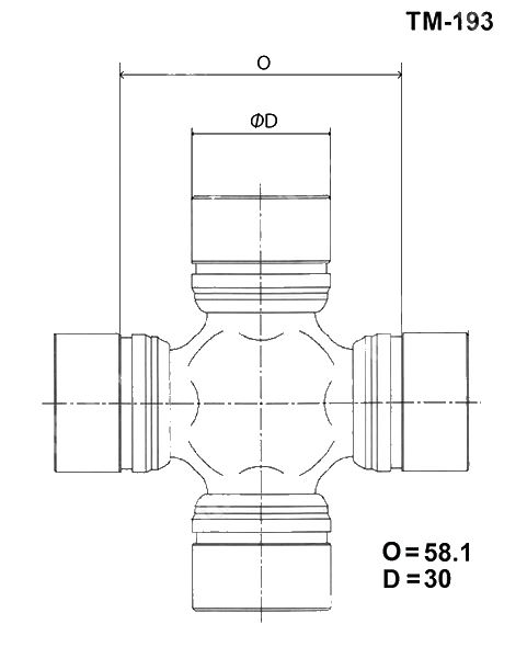 КРЕСТОВИНА TOYO TM193