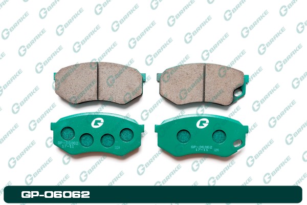 КОЛОДКИ ТОРМОЗНЫЕ ДИСКОВЫЕ G-BRAKE GP06062