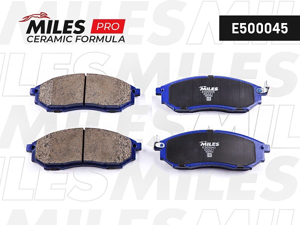 КОЛОДКИ ТОРМОЗНЫЕ ДИСКОВЫЕ MILES E100045