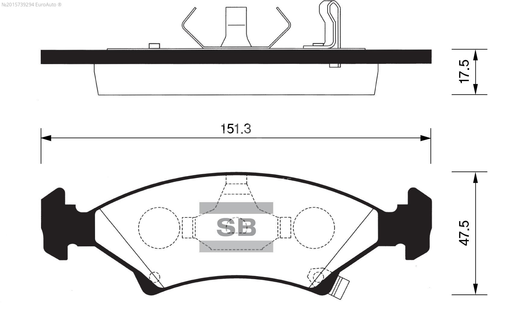 КОЛОДКИ ТОРМОЗНЫЕ ДИСКОВЫЕ SANGSIN BRAKE SP1063