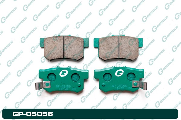 КОЛОДКИ ТОРМОЗНЫЕ ДИСКОВЫЕ G-BRAKE GP05056