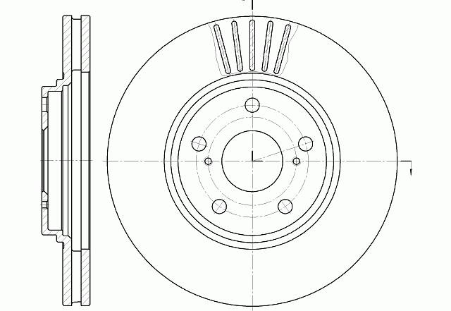 ДИСК ТОРМОЗНОЙ G-BRAKE GR02784