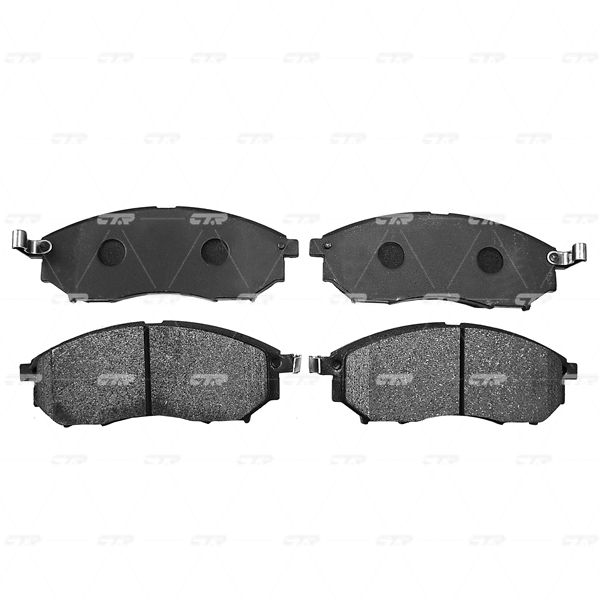 КОЛОДКИ ТОРМОЗНЫЕ ДИСКОВЫЕ CTR GK0727