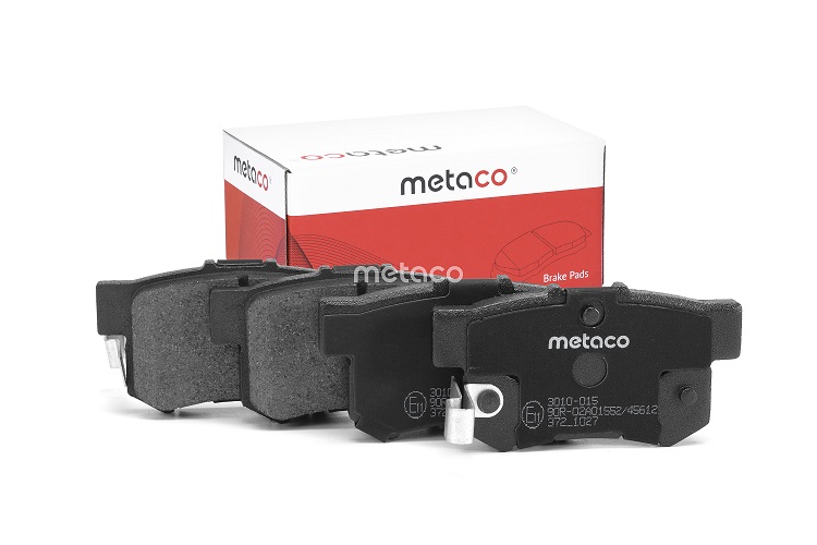 КОЛОДКИ ТОРМОЗНЫЕ ДИСКОВЫЕ METACO 3010015