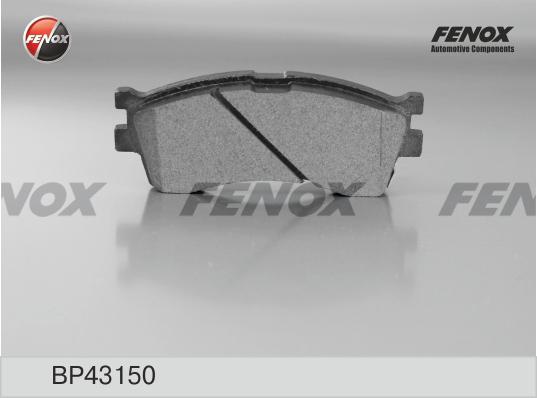 КОЛОДКИ ТОРМОЗНЫЕ ДИСКОВЫЕ FENOX BP43150