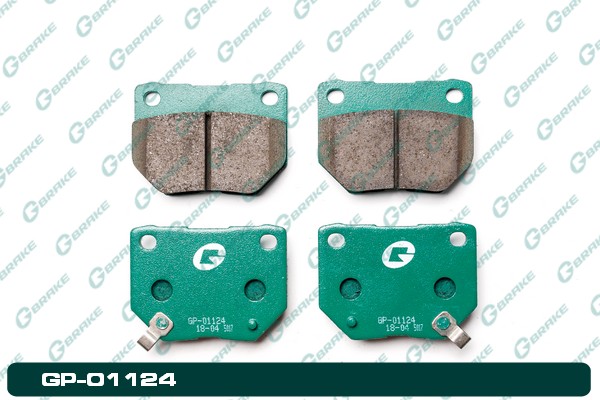 КОЛОДКИ ТОРМОЗНЫЕ ДИСКОВЫЕ G-BRAKE GP01124