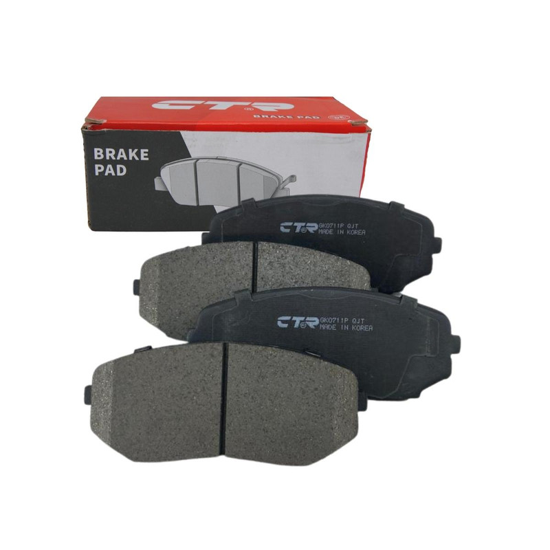 КОЛОДКИ ТОРМОЗНЫЕ ДИСКОВЫЕ CTR GK0711P