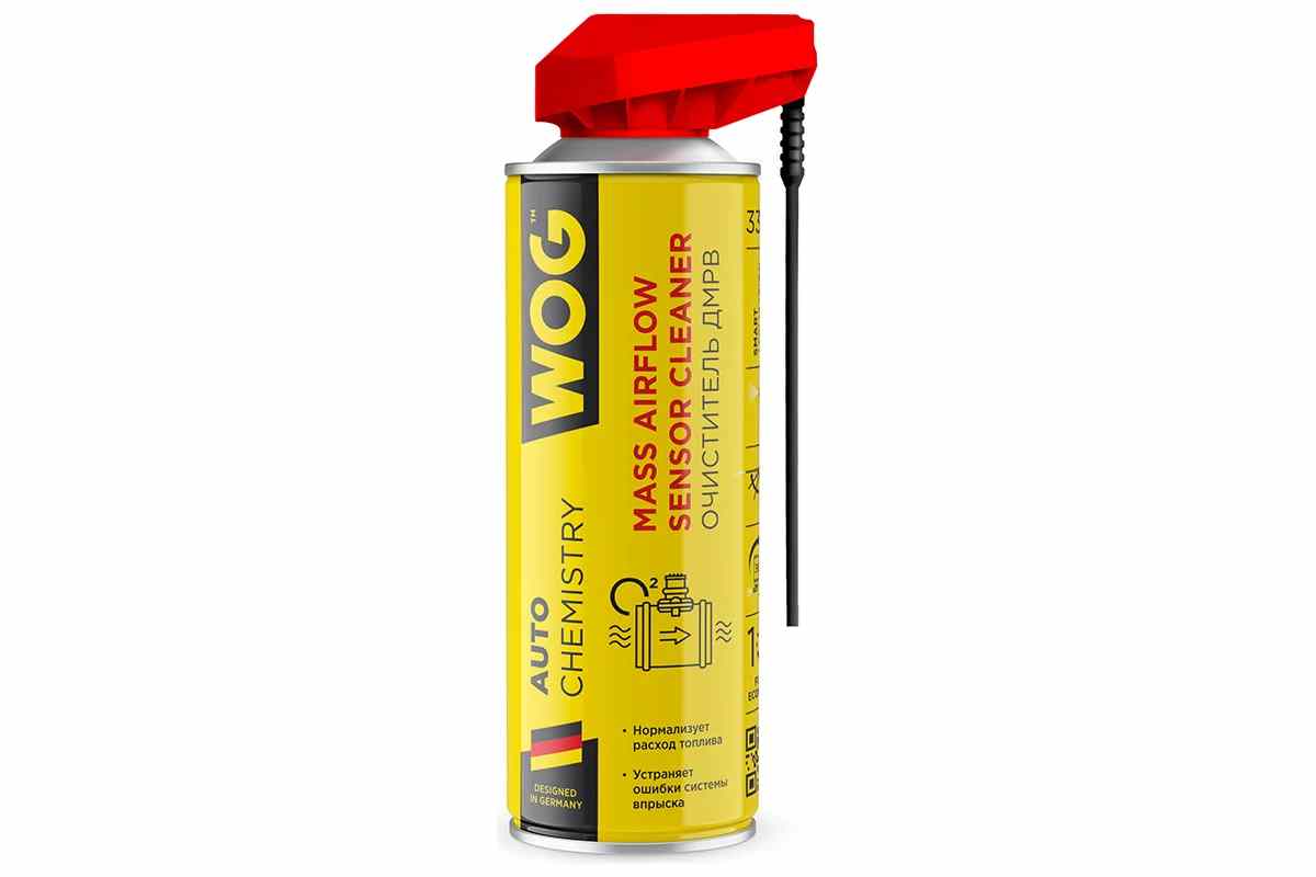 ОЧИСТИТЕЛЬ ДАТЧИКА МАССОВОГО РАСХОДА ВОЗДУХА WOG WGC0355