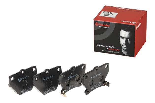 КОЛОДКИ ТОРМОЗНЫЕ ДИСКОВЫЕ BREMBO P83052