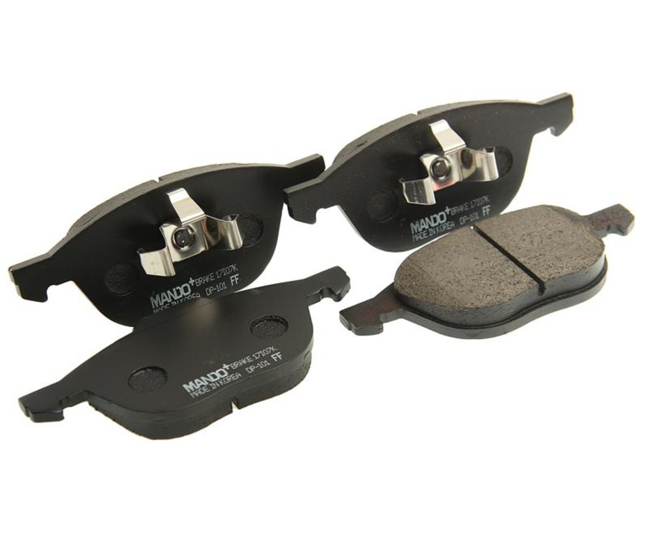 КОЛОДКИ ТОРМОЗНЫЕ ДИСКОВЫЕ MANDO MPA06