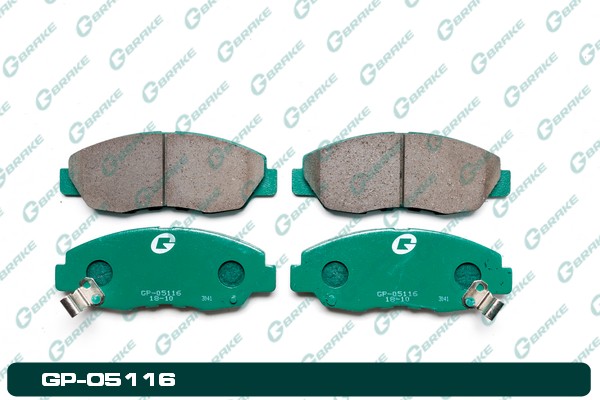 КОЛОДКИ ТОРМОЗНЫЕ ДИСКОВЫЕ G-BRAKE GP05116