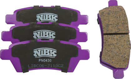 КОЛОДКИ ТОРМОЗНЫЕ ДИСКОВЫЕ NIBK PN0430