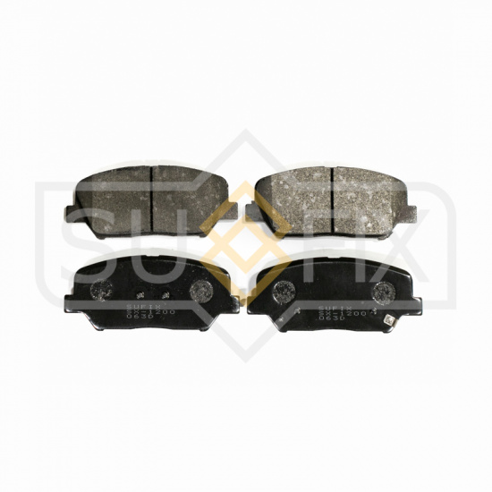 КОЛОДКИ ТОРМОЗНЫЕ ДИСКОВЫЕ SUFIX SX1200