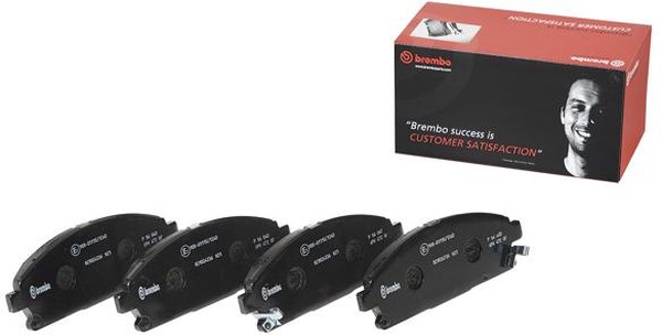 КОЛОДКИ ТОРМОЗНЫЕ ДИСКОВЫЕ BREMBO P56040