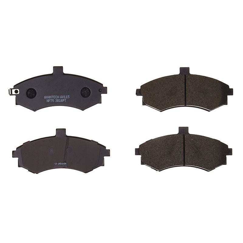 КОЛОДКИ ТОРМОЗНЫЕ ДИСКОВЫЕ AVANTECH AV115