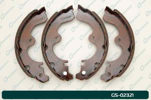 КОЛОДКИ ТОРМОЗНЫЕ БАРАБАННЫЕ G-BRAKE GS02321