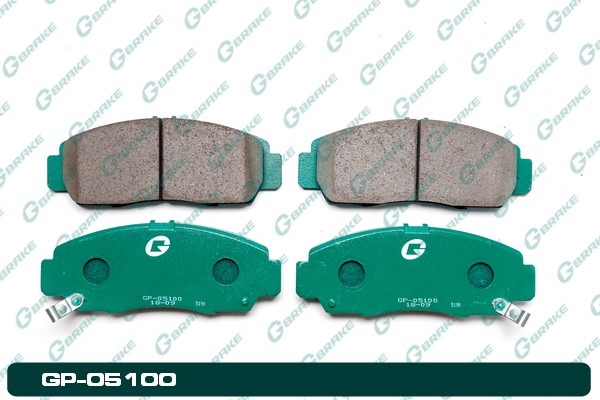 КОЛОДКИ ТОРМОЗНЫЕ ДИСКОВЫЕ G-BRAKE GP05100