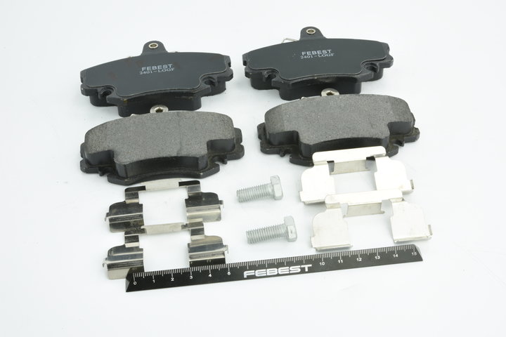 КОЛОДКИ ТОРМОЗНЫЕ ДИСКОВЫЕ FEBEST 2401LOGF