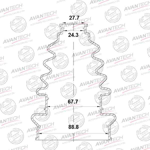 ПЫЛЬНИК ПРИВОДА AVANTECH UB02