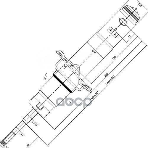 АМОРТИЗАТОР ПОДВЕСКИ ZIKMAR Z97325R