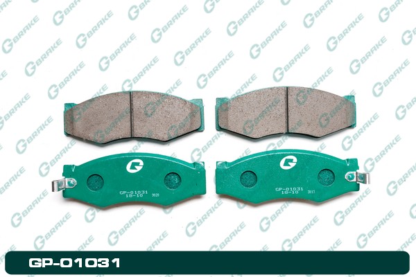 КОЛОДКИ ТОРМОЗНЫЕ ДИСКОВЫЕ G-BRAKE GP01031