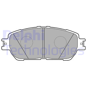КОЛОДКИ ТОРМОЗНЫЕ ДИСКОВЫЕ DELPHI LP2132