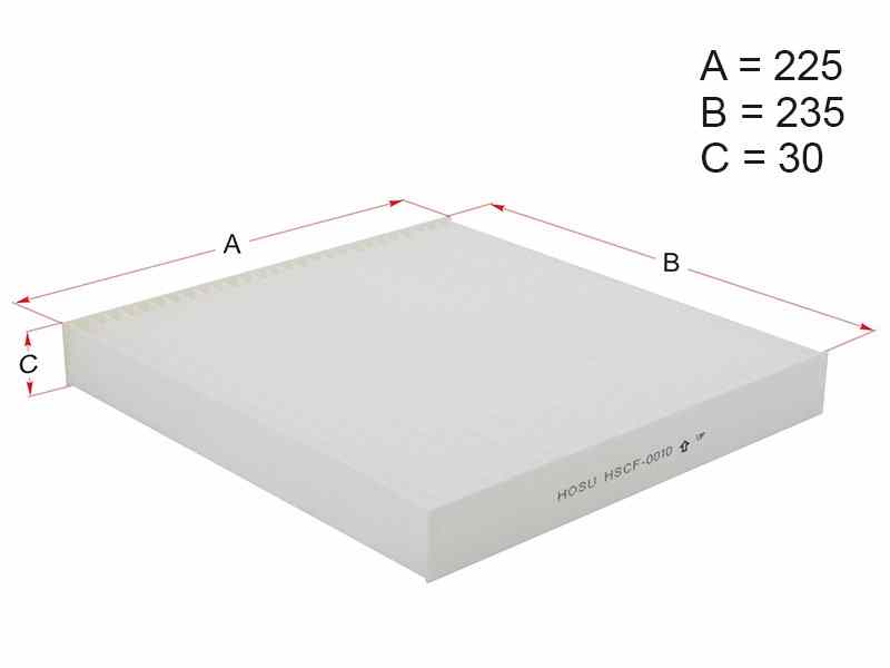 ФИЛЬТР САЛОННЫЙ HOSU HSCF0010