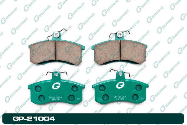 КОЛОДКИ ТОРМОЗНЫЕ ДИСКОВЫЕ G-BRAKE GP21004