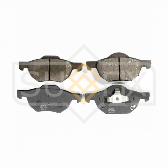 КОЛОДКИ ТОРМОЗНЫЕ ДИСКОВЫЕ SUFIX SX1159