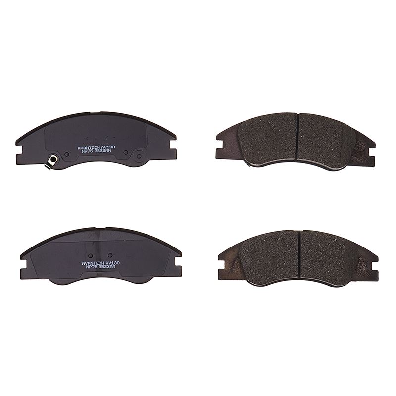 КОЛОДКИ ТОРМОЗНЫЕ ДИСКОВЫЕ AVANTECH AV130