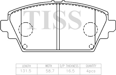 КОЛОДКИ ТОРМОЗНЫЕ ДИСКОВЫЕ PARAUT N281560