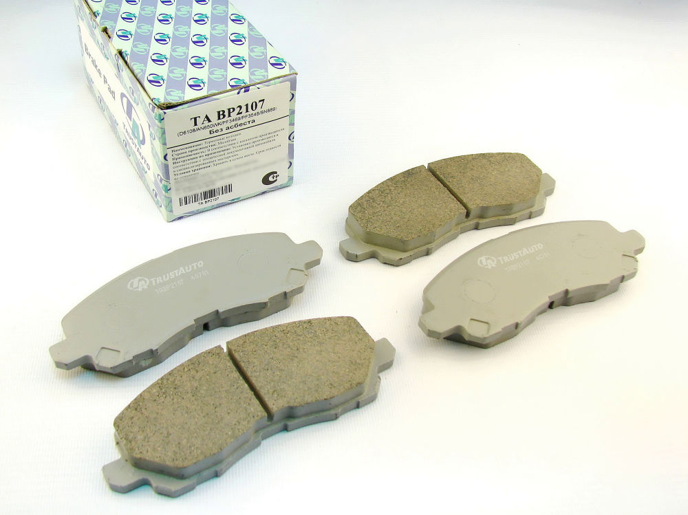 КОЛОДКИ ТОРМОЗНЫЕ ДИСКОВЫЕ TRUSTAUTO TABP2107