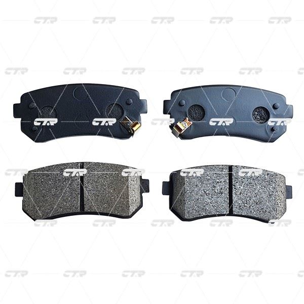 КОЛОДКИ ТОРМОЗНЫЕ ДИСКОВЫЕ CTR GK0542