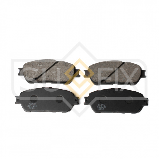 КОЛОДКИ ТОРМОЗНЫЕ ДИСКОВЫЕ SUFIX SX1452