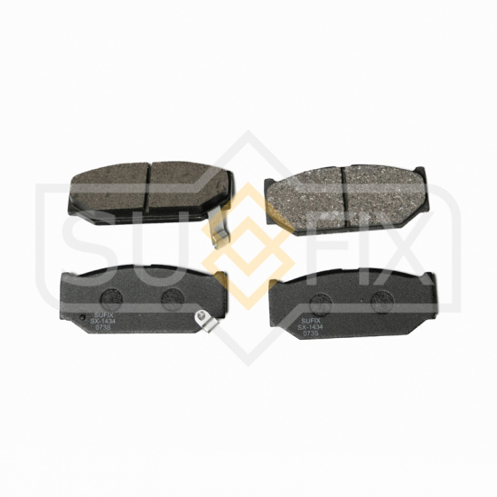 КОЛОДКИ ТОРМОЗНЫЕ ДИСКОВЫЕ SUFIX SX1434